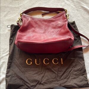 Gucci Red Leather Women's Bag